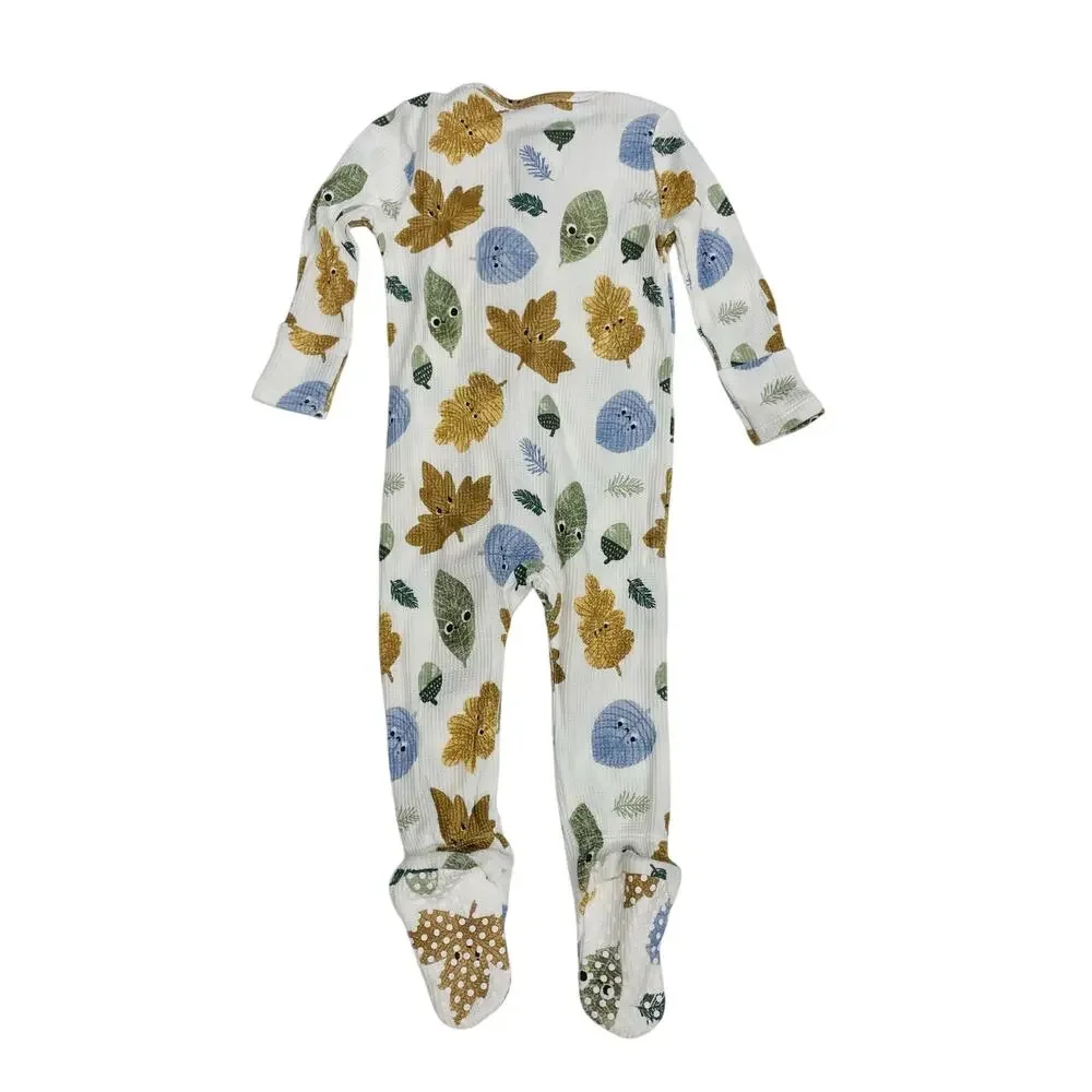 NWT Angel Dear 18/24M Cuddly Leaves PJs
